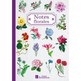 NOTES FLORALES CARNET DE NOTES