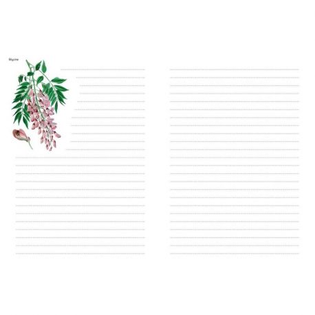 NOTES FLORALES CARNET DE NOTES