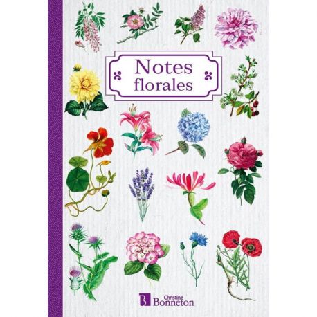 NOTES FLORALES PETIT CARNET DE NOTES
