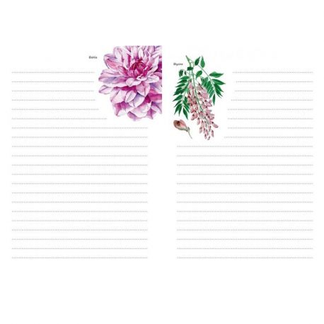 NOTES FLORALES PETIT CARNET DE NOTES