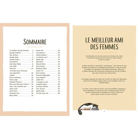 DERRIÈRE CHAQUE GRANDE FEMME SE CACHE UN CHAT