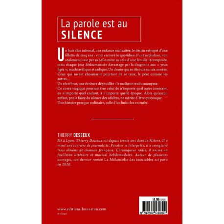 LA PAROLE EST AU SILENCE