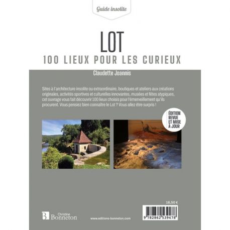 LOT 100 LIEUX POUR LES CURIEUX