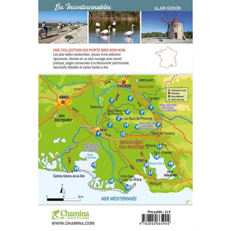 ALPILLES - CAMARGUE ETANGS ET COLLINES
