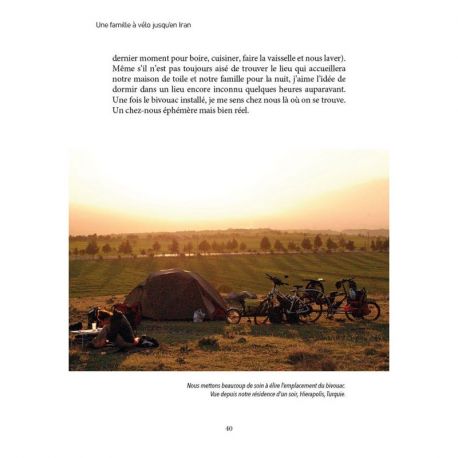 UNE FAMILLE À VÉLO JUSQU'EN IRAN - RÉCITS, PORTRAITS, CONSEILS