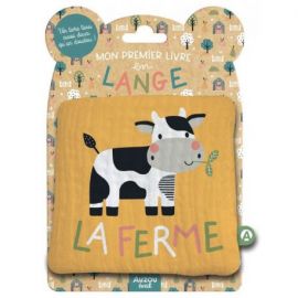 LA FERME - MON PREMIER LIVRE TISSU EN LANGE