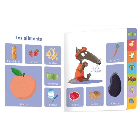 PTIT LOUP MON 1ER IMAGIER A TOUCHER