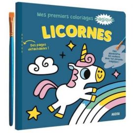 LICORNES - MES 1ERS COLORIAGES MAGIQUES