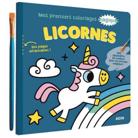 LICORNES - MES 1ERS COLORIAGES MAGIQUES
