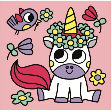 LICORNES - MES 1ERS COLORIAGES MAGIQUES
