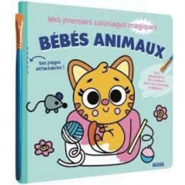 BEBES ANIMAUX - MES 1ERS COLORIAGES MAGIQUES