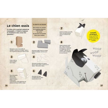 51 CREATIONS AVEC DES BOITES EN CARTON