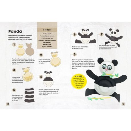51 CREATIONS AVEC DES ASSIETTES EN CARTON
