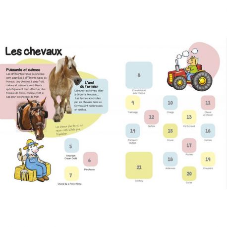 LA FERME COLLE LES ANIMAUX