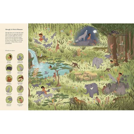LE LIVRE DE LA JUNGLE CHERCHE & TROUVE AU PAYS DES CONTES