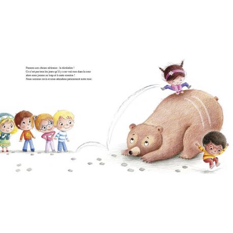 MON OURS - À L'ECOLE