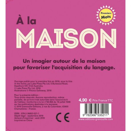 IMAGIER A LA MAISON