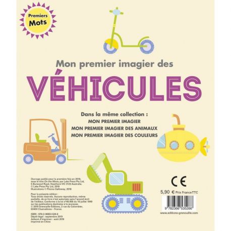 MON PREMIER IMAGIER DES VEHICULES