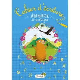 CAHIER D'ECRITURE - ANIMAUX DE LA MONTAGNE