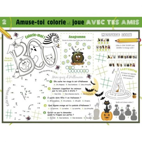 QUE LA FETE COMMENCE - MON PREMIER GRAND BLOC DE JEUX