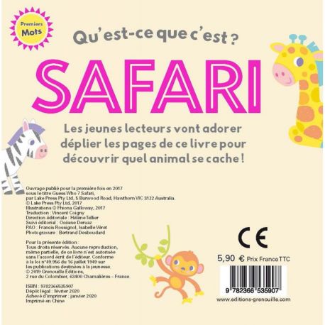 QU'EST CE QUE C'EST ? - SAFARI