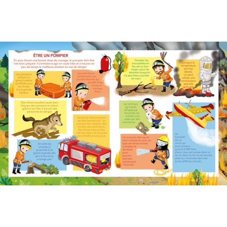 STICKERS - LES POMPIERS