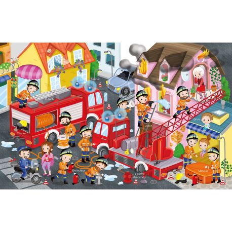 STICKERS - LES POMPIERS