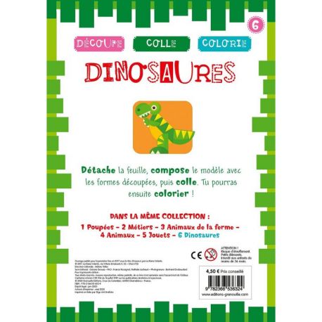 DINOSAURES - BLOC DECOUPE