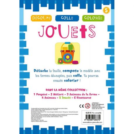 JOUETS - BLOC DECOUPE