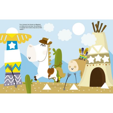 GOMMETTES CHEVAUX ET PONEYS