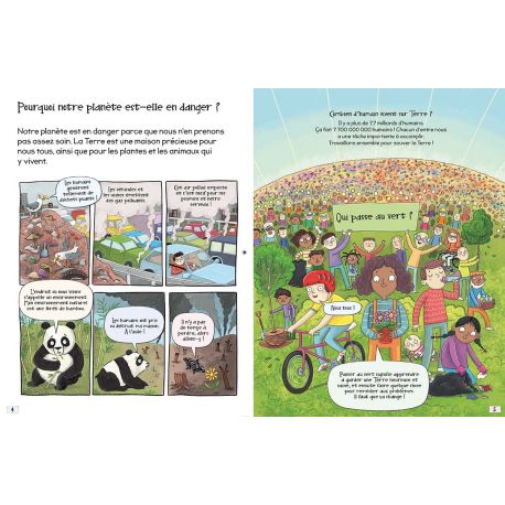 SAUVER LA TERRE - DROLES DE QUESTIONS & REPONSES