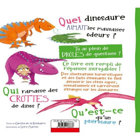 LES DINOSAURES - DROLES DE QUESTIONS & REPONSES