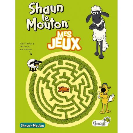 SHAUN LE MOUTON MES JEUX