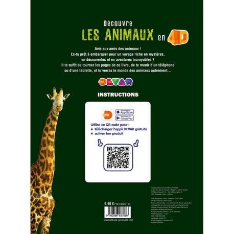 DECOUVRE LES ANIMAUX EN 4D