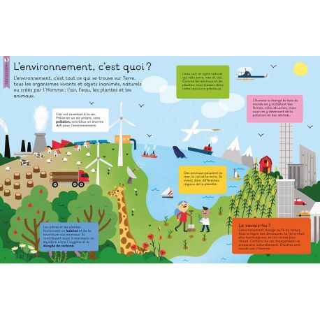 L'ENVIRONNEMENT EXPLORONS LA TERRE