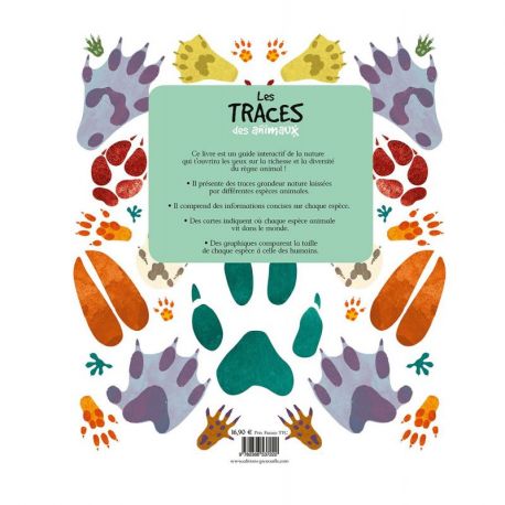 LES TRACES DES ANIMAUX GRANDEUR NATURE