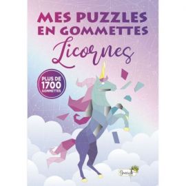 LICORNES MES PUZZLES EN GOMMETTES