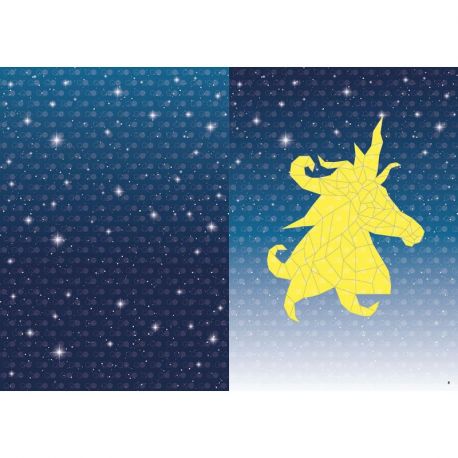 LICORNES MES PUZZLES EN GOMMETTES