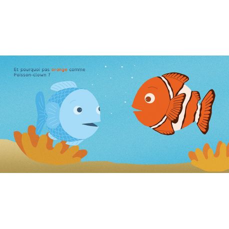 PETIT POISSON BLEU APPREND LES COULEURS