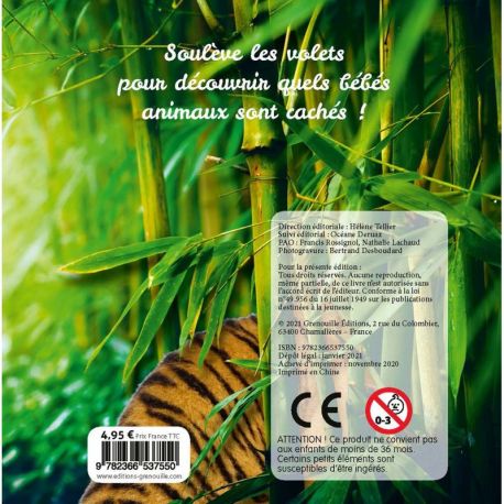 BEBES ANIMAUX - CACHE CACHE DANS LA NATURE