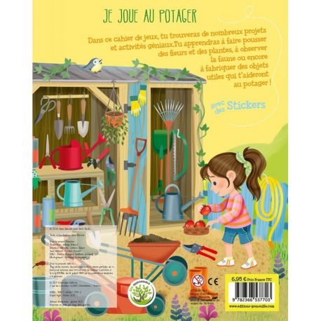 JE JOUE AU POTAGER