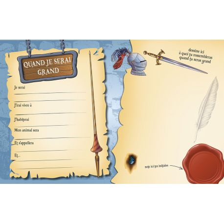 MON JOURNAL SECRET DE CHEVALIER