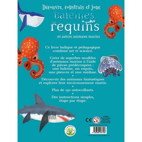 LES BALEINES ET LES REQUINS DECOUVRE CONSTRUIS ET JOUE