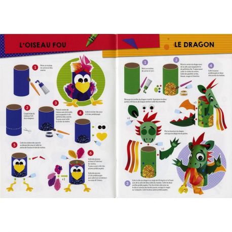 MES ANIMAUX FABULEUX - MES ROULEAUX CREATIFS