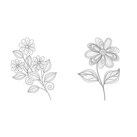 FLEURS - LOVELY COLORIAGES