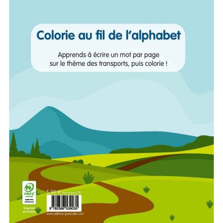 TRANSPORT - MON ABC A COLORIER