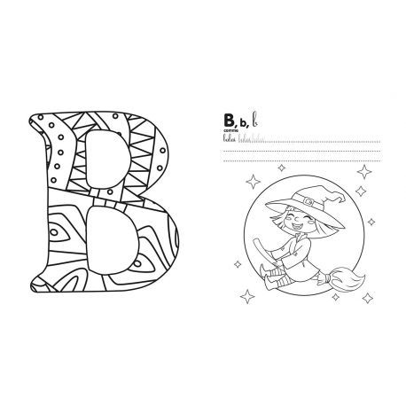 SORCIERES ET SORCIERS - MON ABC A COLORIER