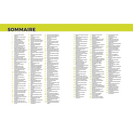 LA NATURE - MON LIVRE DES POURQUOI? COMMENT?