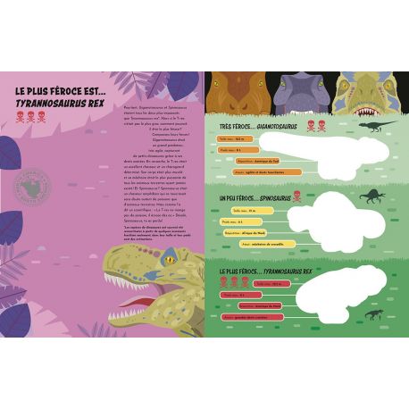 QUI EST LE PLUS...FEROCE DES DINOSAURES