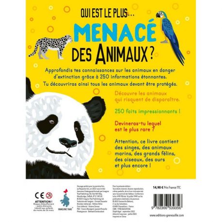 QUI EST LE PLUS... MENACE DES ANIMAUX ?